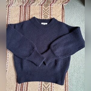 Madewell cotton and merino sweater
